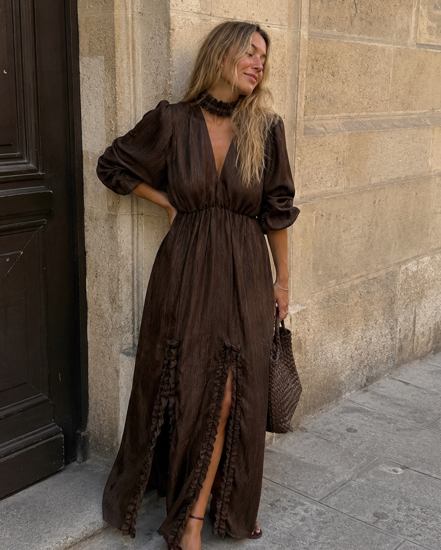 VESTIDO ALBA - TEXTURA