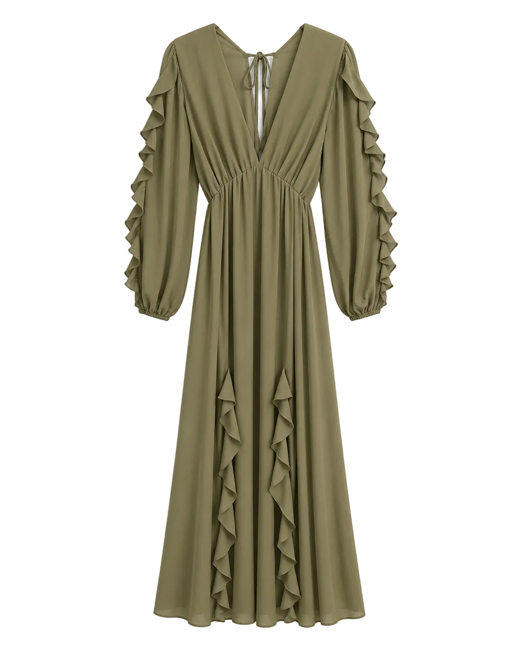 VESTIDO ALBA VOLADOS