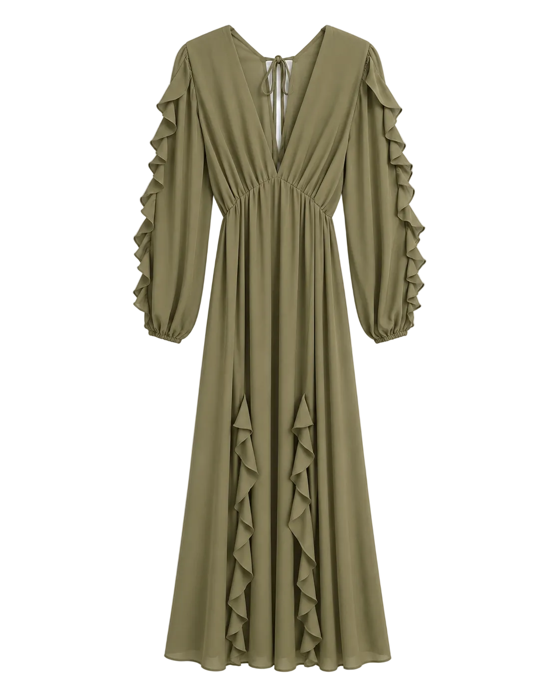 VESTIDO ALBA VOLADOS