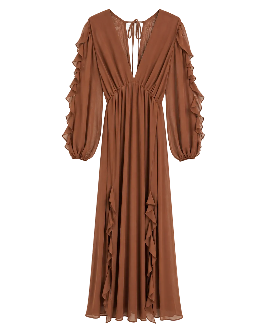 VESTIDO ALBA VOLADOS
