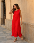 VESTIDO MÁXIMA - TAFETA