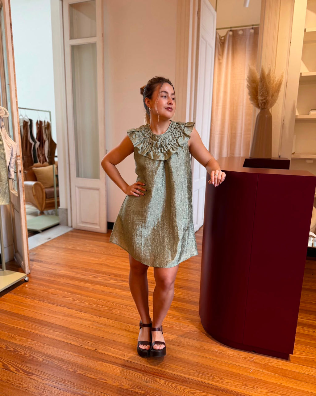 VESTIDO ABA CORTO