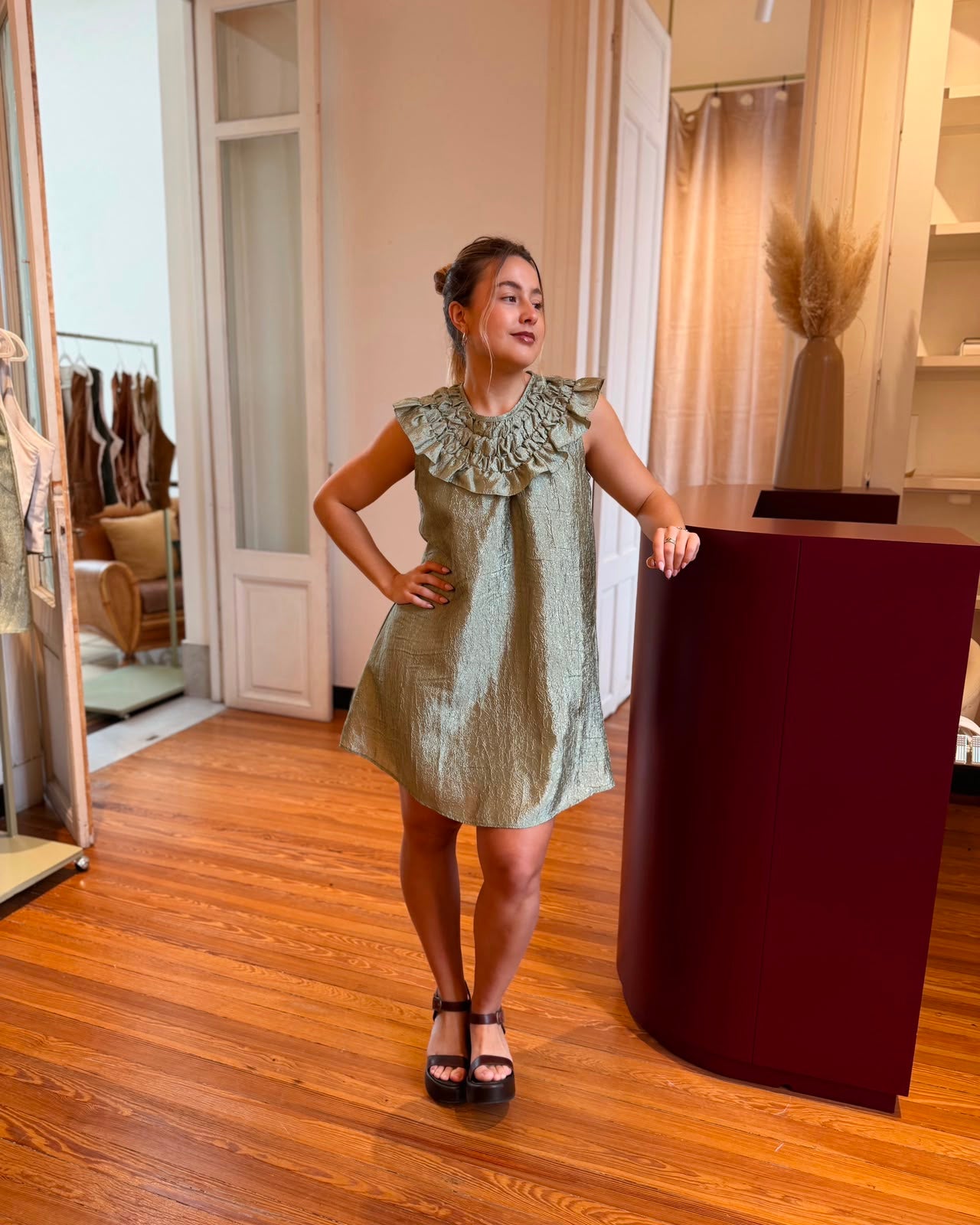 VESTIDO ABA CORTO
