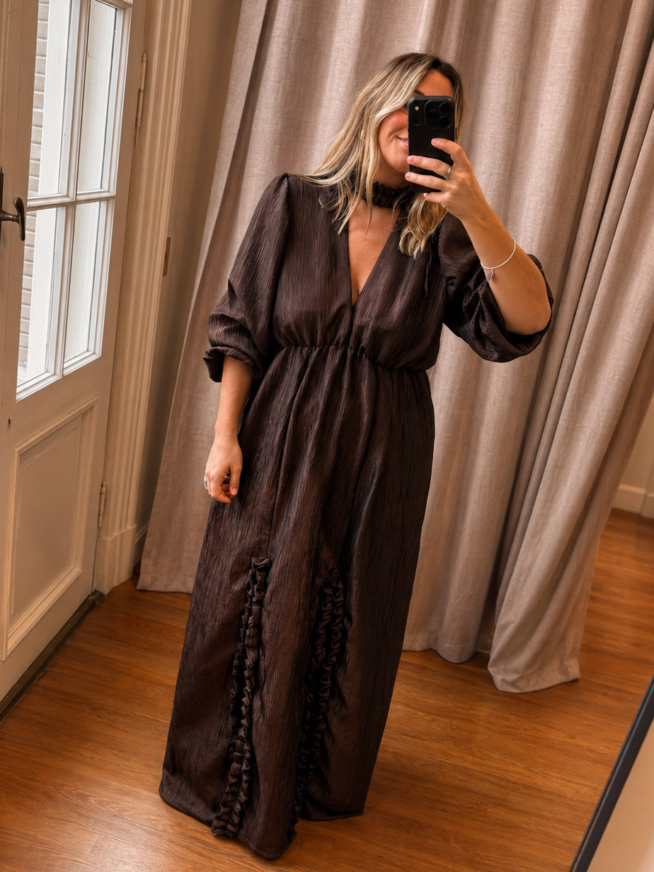 VESTIDO ALBA - TEXTURA